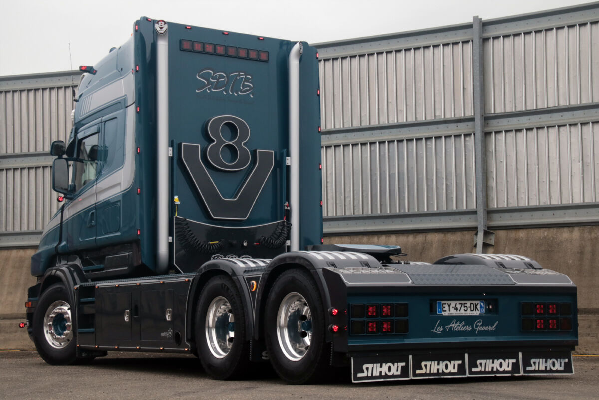 01-4964 - WSI - Scania 4 Series Torpedo Topline Zugmaschine " SDTB"